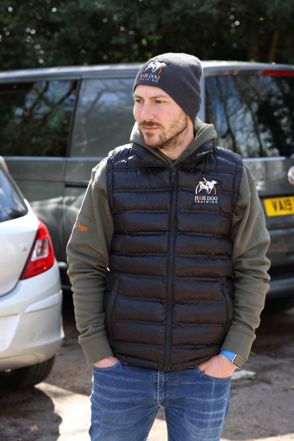 Roland, IMDT-certified dog trainer and founder of H&H Dog Training
