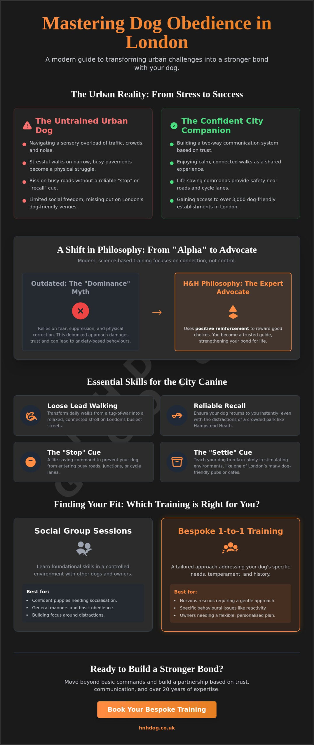 Dog Obedience Training in London: A Practical How-To Guide for Urban Owners