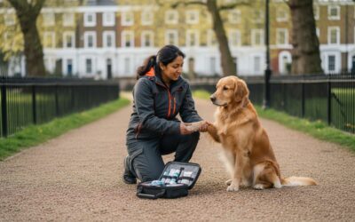 Dog Walker with First Aid Training in London: Why Professional Certification Matters