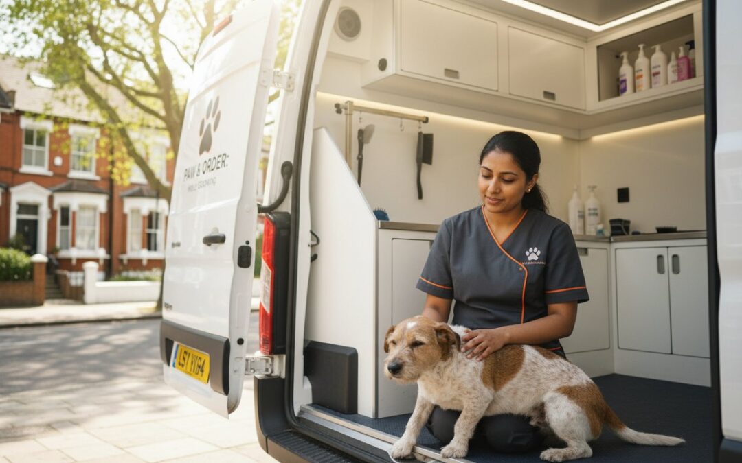 Mobile Dog Grooming for Anxious Dogs in London: A Calm, Expert Approach