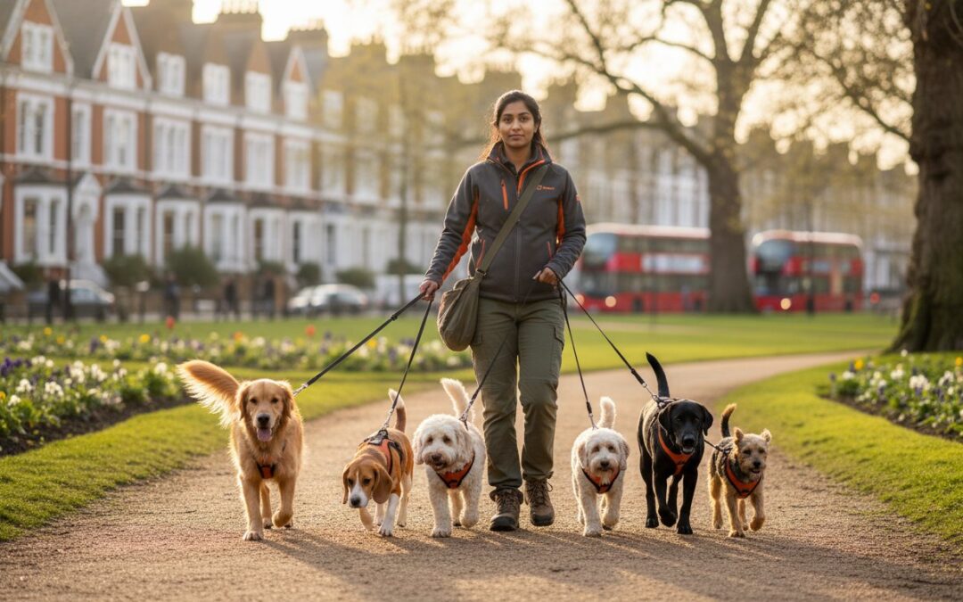 The Vital Benefits of Group Dog Walks for Socialization and Well-Being