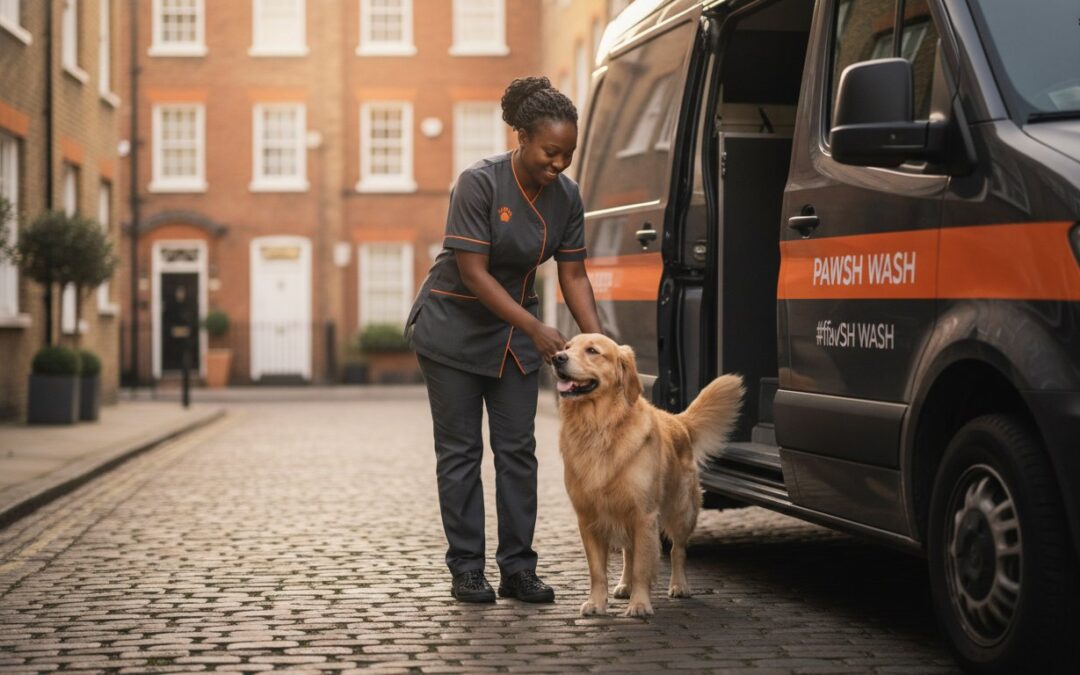 The Benefits of a Mobile Dog Wash and Grooming for London Pups
