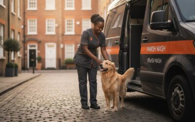 The Benefits of a Mobile Dog Wash and Grooming for London Pups