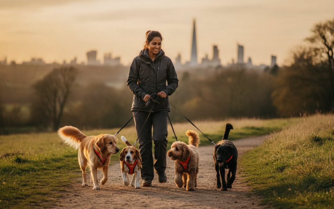 The Benefits of Group Dog Walking in North London: A Socialisation Guide