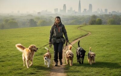 Group Dog Walking in North London: A Guide to Socialisation and Exercise