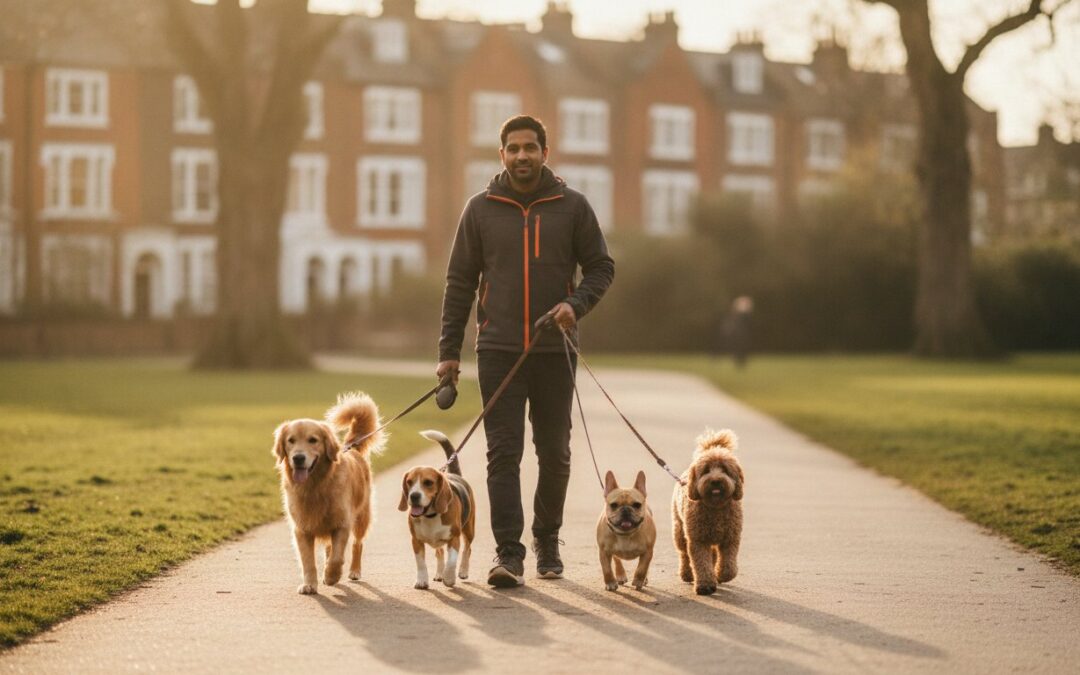 Professional Group Dog Walking in Watford: A Guide to Social Enrichment