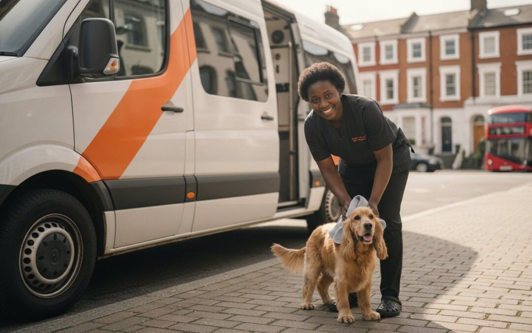 The Benefits of a Mobile Bath & Brush for London Dogs: A Stress-Free Guide