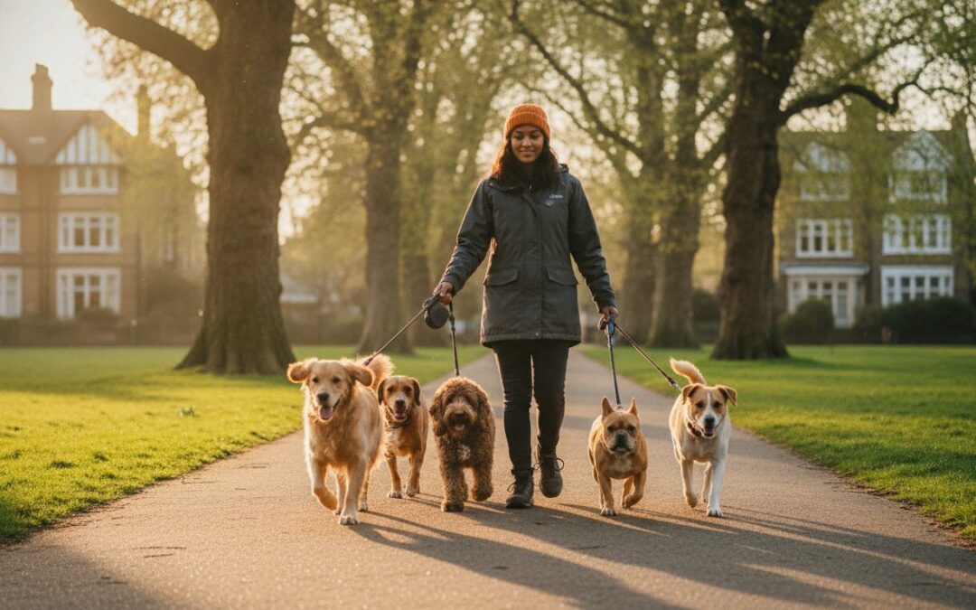 Professional Group Dog Walking in Watford: A Guide to Social Enrichment