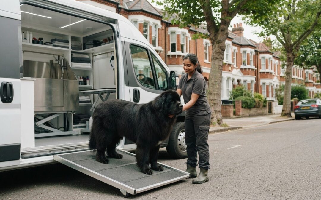 Mobile Grooming for Giant Breeds Like Newfoundlands: How to Choose