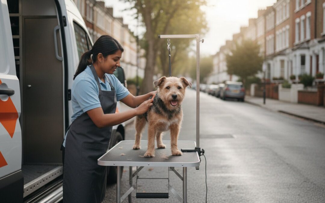Stress-Free Mobile Dog Grooming for Anxious Dogs in London