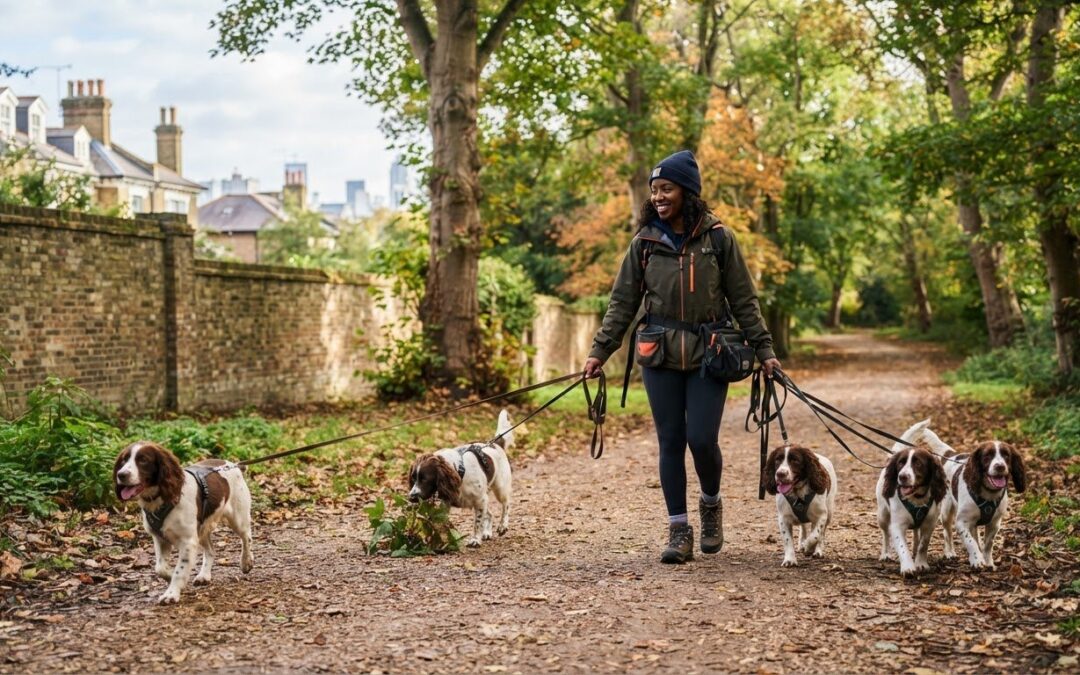 Group walks for energetic spaniels in Highgate and nearby areas