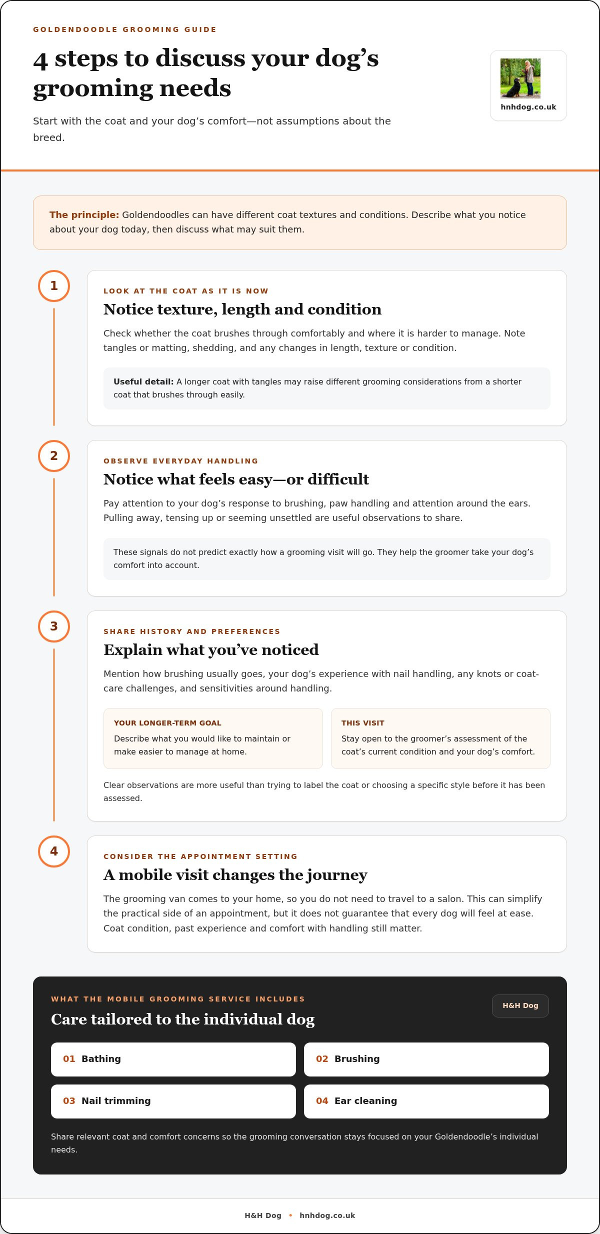 Mobile Grooming for Goldendoodles: A Calm, Practical Guide